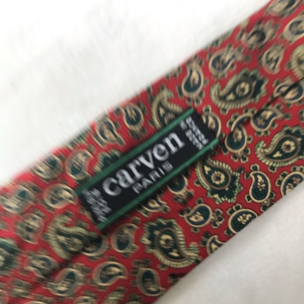Vintage Carven Paris tie - Picture 4 of 7